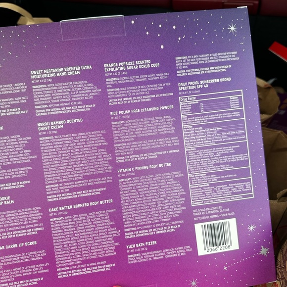 Trader Joe’s 12 days of beauty Christmas - Picture 2 of 4